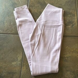 Pink peony high waisted lululemon align leggings